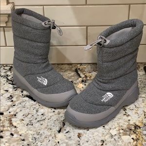 The North Face Heatseeker Gray Insulated Boots